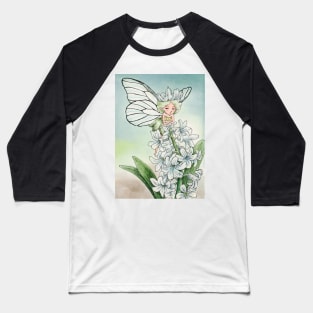 January 4th birthday flower Baseball T-Shirt